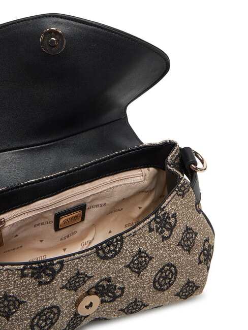 BEYZA  Umh&auml;ngetasche schwarzes Logo - Damentaschen