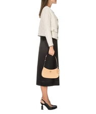 GUESS NOELLE Umh&auml;ngetasche mit Rei&szlig;verschluss oben Aprikose - Damentaschen - 4