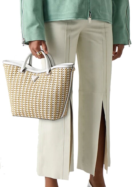 ATALIA  Handtasche, mit Schultergurt nat&uuml;rliches Wei&szlig; - Damentaschen