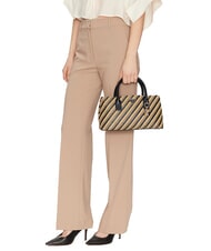 GUESS SIMONA  Handtasche, mit Schultergurt natur / schwarz - Damentaschen - 4