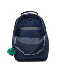 KIPLING SEOUL SMALL Rucksack blau gr&uuml;ner Block - Rucks&auml;cke f&uuml;r Schule &amp; Freizeit - 5