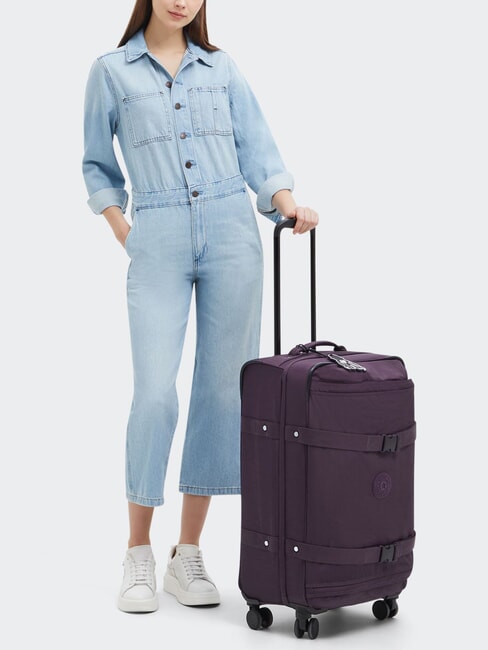 SPONTANEOUS Trolley mittlerer Gr&ouml;&szlig;e ultimative Pflaume - Halbharte Trolleys