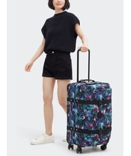 KIPLING SPONTANEOUS M Mittlerer Trolley geisterhafte Orchidee - Halbharte Trolleys - 7