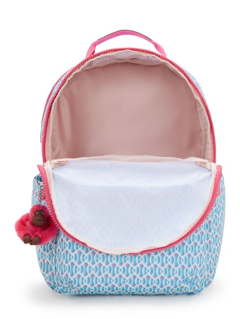 SEOUL COLLEGE Rucksack mit 15"-Laptopfach vertr&auml;umte Geo-Kombination - Rucks&auml;cke f&uuml;r Schule &amp; Freizeit