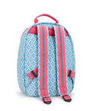 KIPLING SEOUL Rucksack vertr&auml;umte Geo-Kombination - Rucks&auml;cke f&uuml;r Schule &amp; Freizeit - 3