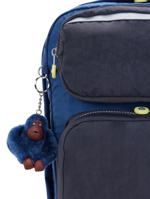 SCOTTY Gro&szlig;er Rucksack f&uuml;r 15" PC fantasie blau block - Rucks&auml;cke f&uuml;r Schule &amp; Freizeit