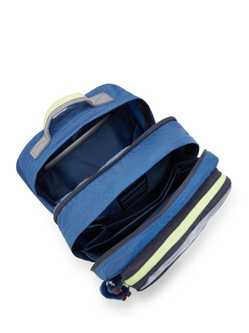 SCOTTY Gro&szlig;er Rucksack f&uuml;r 15" PC fantasie blau block - Rucks&auml;cke f&uuml;r Schule &amp; Freizeit