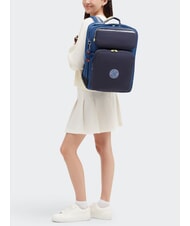 KIPLING SCOTTY Gro&szlig;er Rucksack f&uuml;r 15" PC fantasie blau block - Rucks&auml;cke f&uuml;r Schule &amp; Freizeit - 6