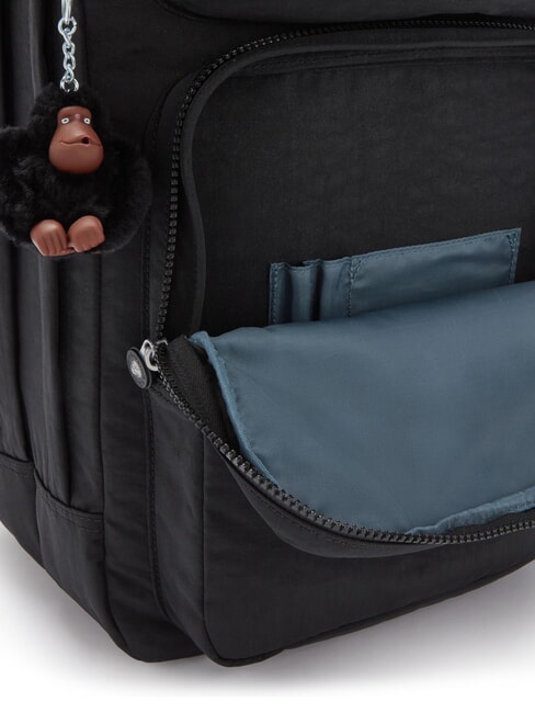 SCOTTY Gro&szlig;er Rucksack f&uuml;r 15" PC echtes Schwarz - Rucks&auml;cke f&uuml;r Schule &amp; Freizeit