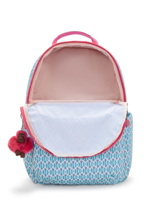 SEOUL LAP Rucksack mit 15"-Laptopfach vertr&auml;umte Geo-Kombination - Rucks&auml;cke f&uuml;r Schule &amp; Freizeit