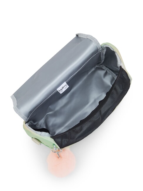 NEW KICHIROU Lunchtasche mit Schultergurt zartes Gr&uuml;n metallic - Taschen und Accessoires f&uuml;r Kids