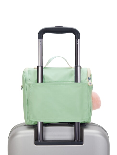 NEW KICHIROU Lunchtasche mit Schultergurt zartes Gr&uuml;n metallic - Taschen und Accessoires f&uuml;r Kids