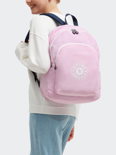CURTIS L 15 "Laptop-Rucksack bl&uuml;hendes rosa Zentrum - Rucks&auml;cke f&uuml;r Schule &amp; Freizeit