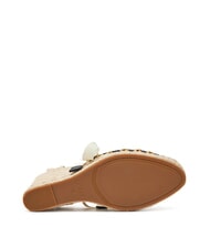 GUESS CYRENAM  Hohe Espadrilles-Sandalen SCHWARZ - Damenschuhe - 5