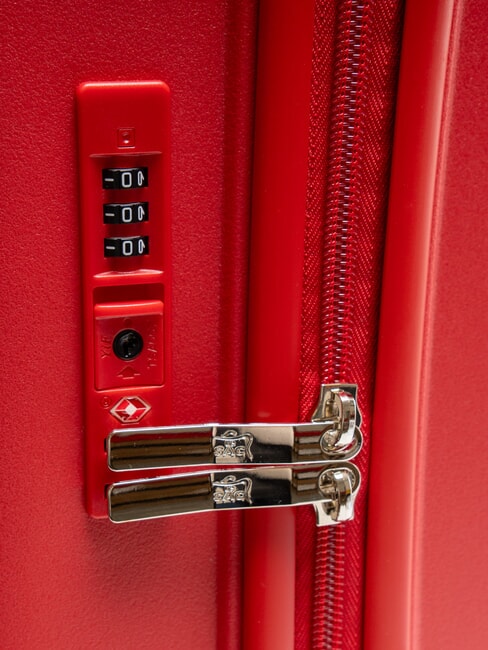 LIGHT POP 2 Handgep&auml;ck Trolley rote Jujube - Harte Trolleys