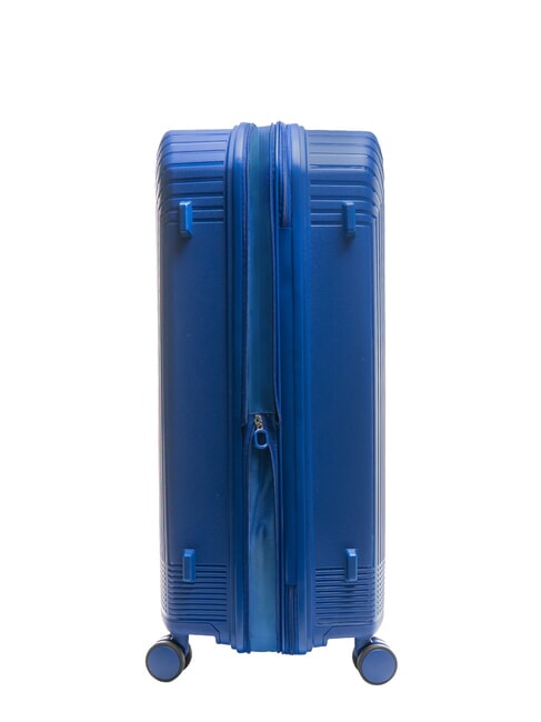 LIGHT POP 2 Gro&szlig;er erweiterbarer Trolley marineblau - Harte Trolleys