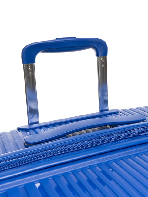 LIGHT POP 2 Mittelgro&szlig;er erweiterbarer Trolley marineblau - Harte Trolleys