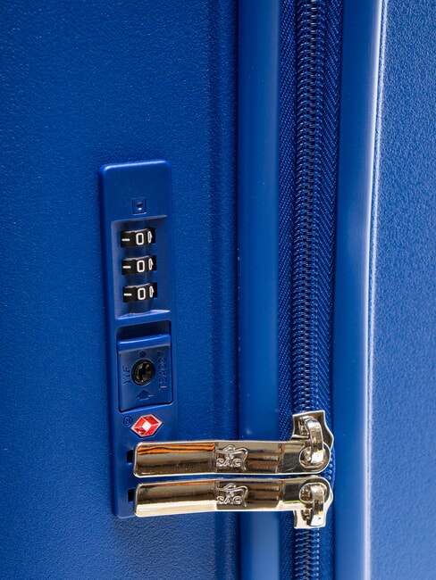 LIGHT POP 2 Handgep&auml;ck Trolley marineblau - Harte Trolleys