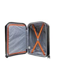 LESAC LIGHT POP 2 Mittelgro&szlig;er erweiterbarer Trolley Schwarz - Harte Trolleys - 2