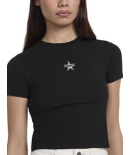 GUESS JEANS SS CN EMB STAR  T-Shirts jetbla - T-Shirts und Tops f&uuml;r Damen - 3