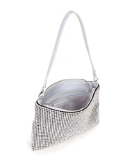MARIO VALENTINO NABILAH Clutch mit Strasssteinen und Schultergurt Silber - Damentaschen - 5