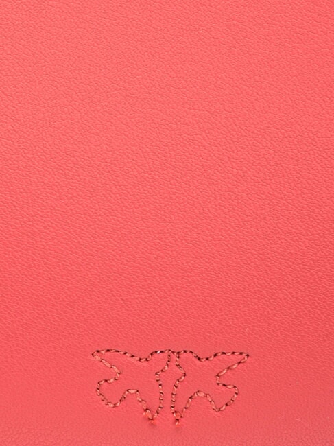 HALF MOON BABY Umh&auml;ngetasche aus Leder Koralle. w&uuml;rzig-antikes Gold - Damentaschen