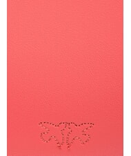 PINKO HALF MOON BABY Umh&auml;ngetasche aus Leder Koralle. w&uuml;rzig-antikes Gold - Damentaschen - 5