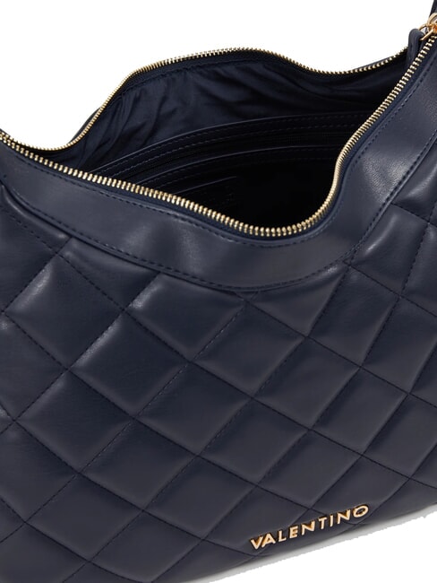 OCARINA Gesteppte Hobo-Bag mit Schultergurt Blau - Damentaschen