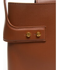 BORBONESE ARMOR  Umh&auml;ngetasche aus Leder Kokosnuss - Damentaschen - 3