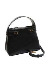 BORBONESE ARMOR  Handtasche, mit Schultergurt, aus Leder - Damentaschen