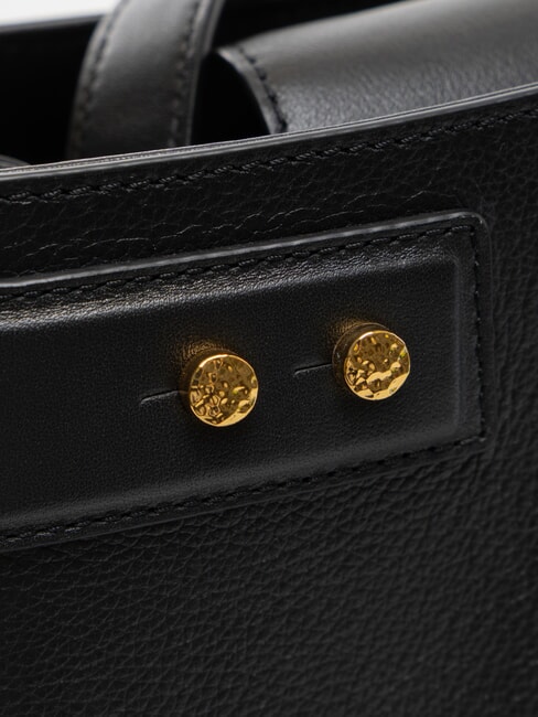 ARMOR  Handtasche, mit Schultergurt, aus Leder Schwarz - Damentaschen