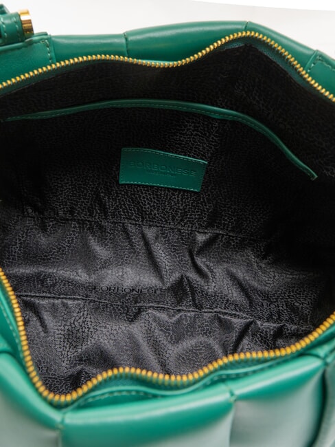 L ECLAIR  Maxi Umh&auml;ngetasche aus Leder Wald - Damentaschen