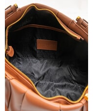 BORBONESE L ECLAIR  Maxi Umh&auml;ngetasche aus Leder Kokosnuss - Damentaschen - 5