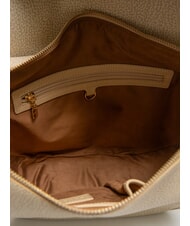 BORBONESE NUEVE COATED OP SOFT  Umh&auml;ngetasche Sand - Damentaschen - 6