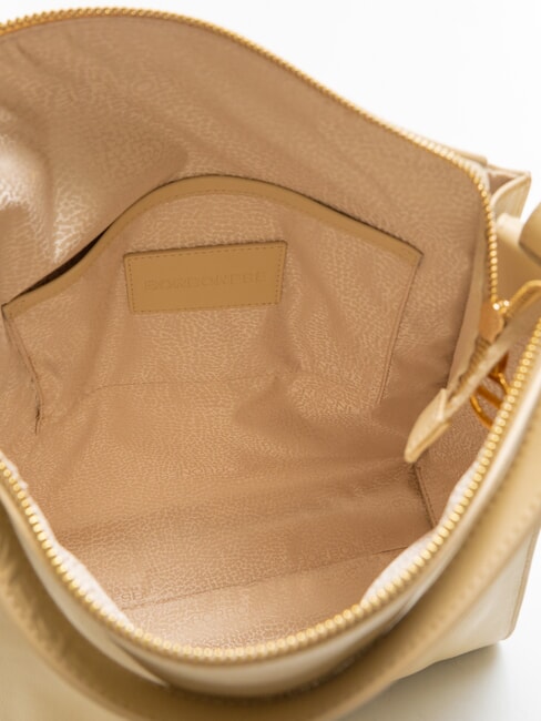 DEJEUNER  Umh&auml;ngetasche aus Leder Sand - Damentaschen