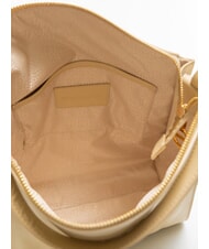 BORBONESE DEJEUNER  Umh&auml;ngetasche aus Leder Sand - Damentaschen - 4
