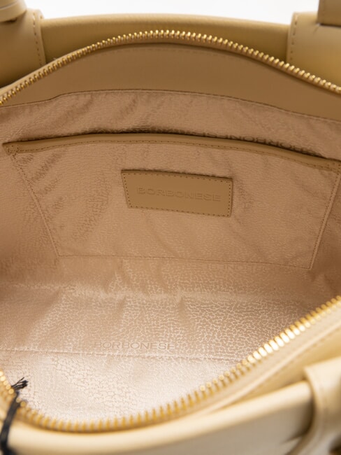 DEJEUNER  Handtasche, mit Schultergurt, aus Leder Sand - Damentaschen