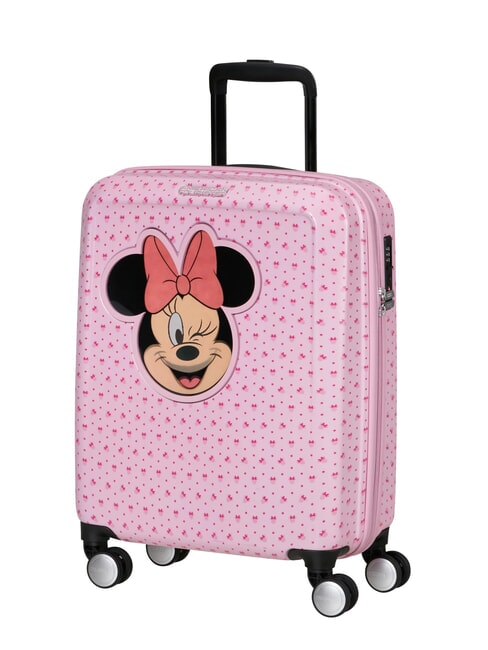 FUNLIGHT DISNEY Trolley Handgep&auml;ck Minnie Maus Linsenraster Rosa - Handgep&auml;ck