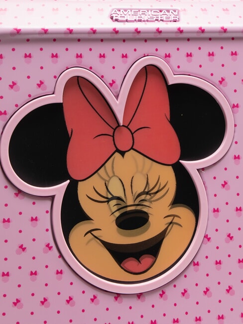 FUNLIGHT DISNEY Trolley Handgep&auml;ck Minnie Maus Linsenraster Rosa - Handgep&auml;ck