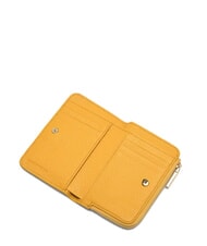 COCCINELLE METALLIC SOFT Kleine Geldb&ouml;rse aus Leder sonnig - Brieftaschen Damen - 2