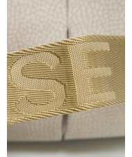 BORBONESE CROISSANT HOBO MEDIUM Umh&auml;ngetasche, mit Schultergurt khaki - Damentaschen - 3