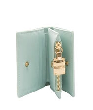 BORBONESE LETTERING Kompakte Lederbrieftasche - Brieftaschen Damen