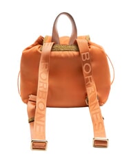 BORBONESE CAHIER Rucksack Mandarine/Natur op - Damentaschen - 4