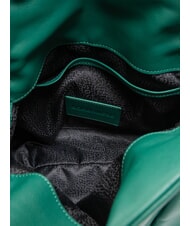 BORBONESE BLOOM  Hobo-Umh&auml;ngetasche aus Leder Wald - Damentaschen - 5