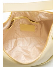 BORBONESE BLOOM Umh&auml;ngetasche aus Leder Ingwer - Damentaschen - 5