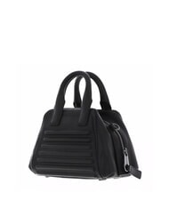 MANDARINA DUCK I-CON Mini-Ledertasche mit Schultergurt Schwarz - Damentaschen - 3