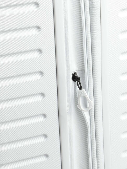 FLYDUCK Mittelgro&szlig;er erweiterbarer Trolley wei&szlig; - Harte Trolleys