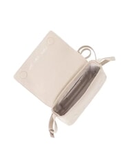 MANDARINA DUCK MELLOW LEATHER Mini-Umh&auml;ngetasche aus Leder warmes Taupe - Damentaschen - 4