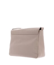 MANDARINA DUCK MELLOW LEATHER Ledertasche mit &Uuml;berschlag warmes Taupe - Damentaschen - 3