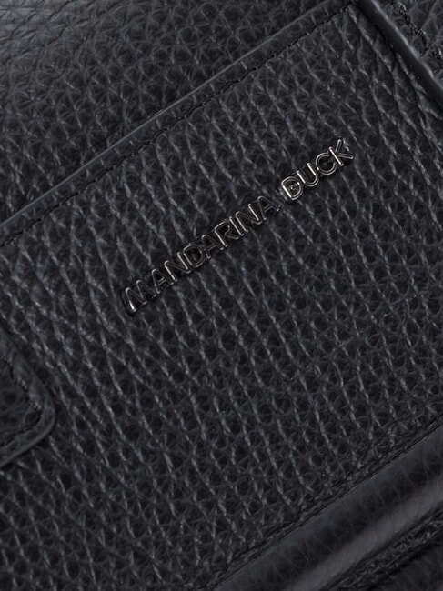 I-CON Bowlingtasche aus Leder Schwarz - Damentaschen